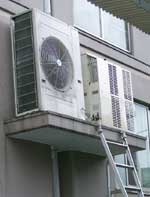 室外機設置工事